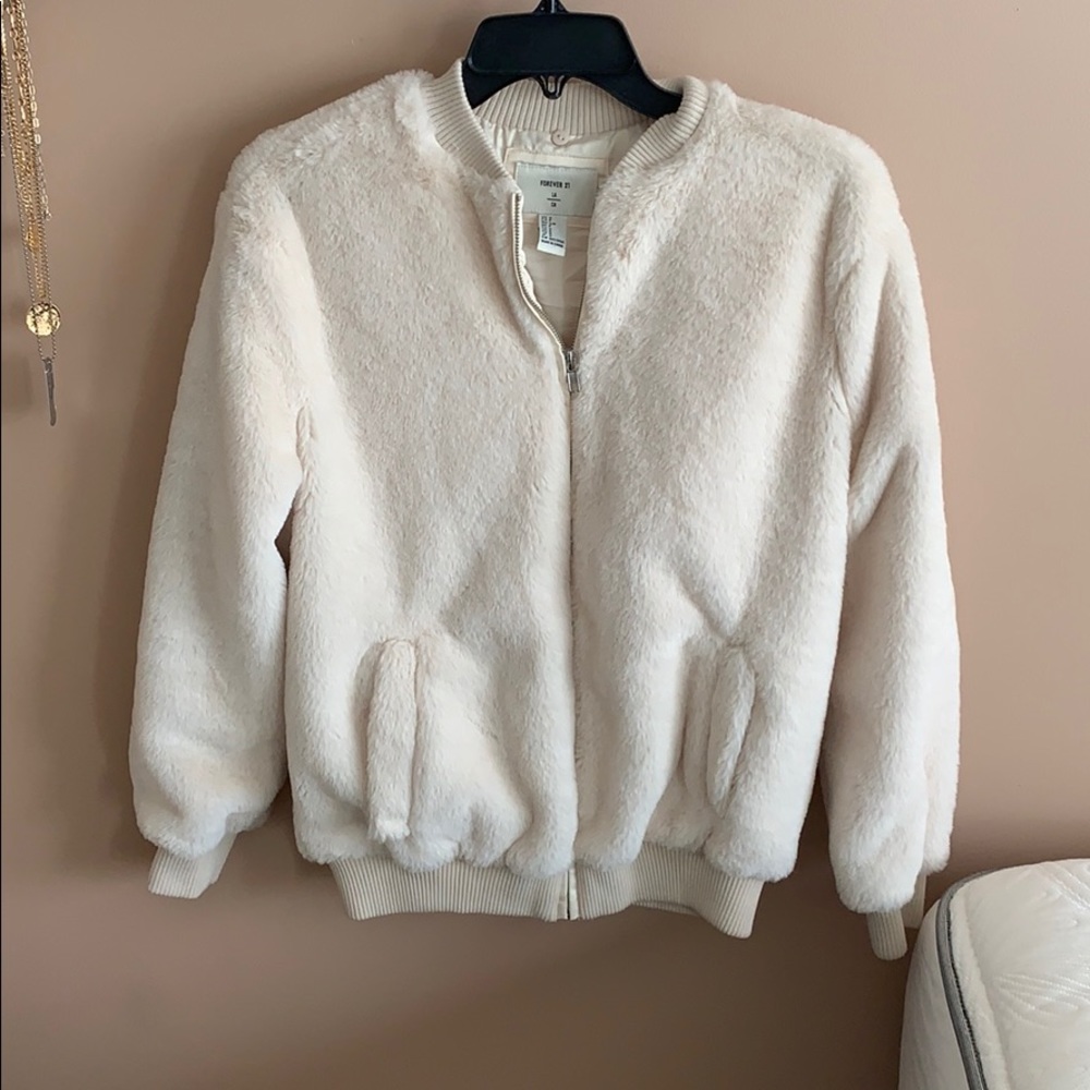 fuzzy zip up